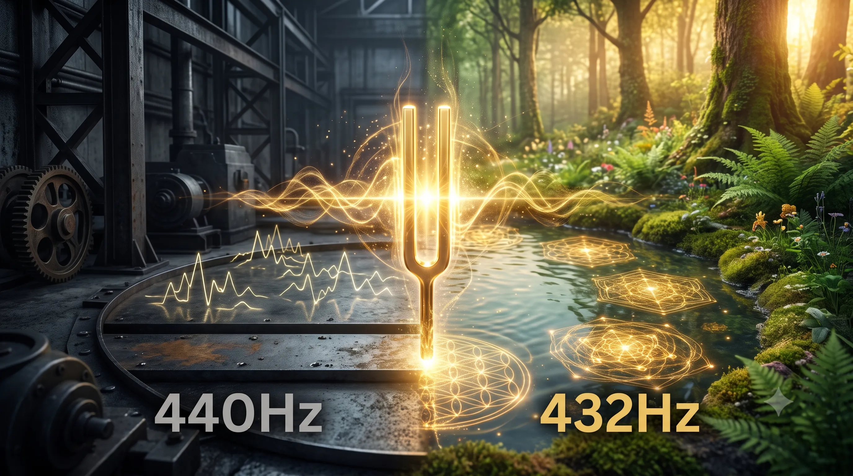 A Verdade Oculta Por Trás de 432Hz vs. 440Hz: O Som Que Molda a Realidade