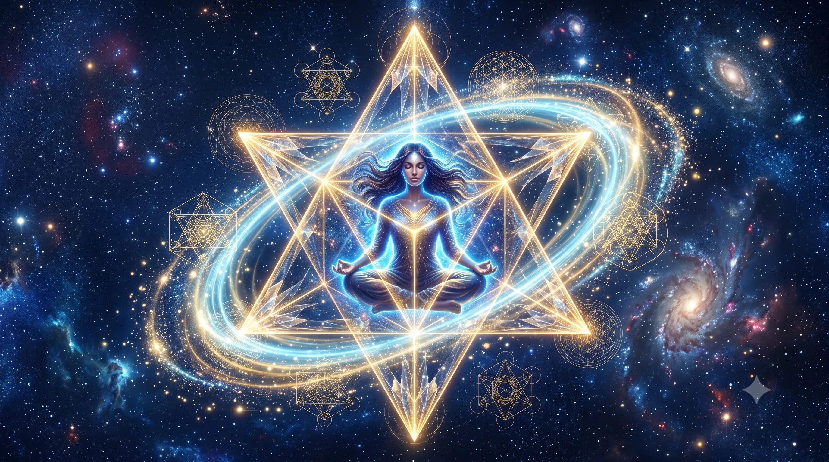O Despertar do Merkaba: Como Ativar Seu Veículo de Luz e Blindar Sua Energia