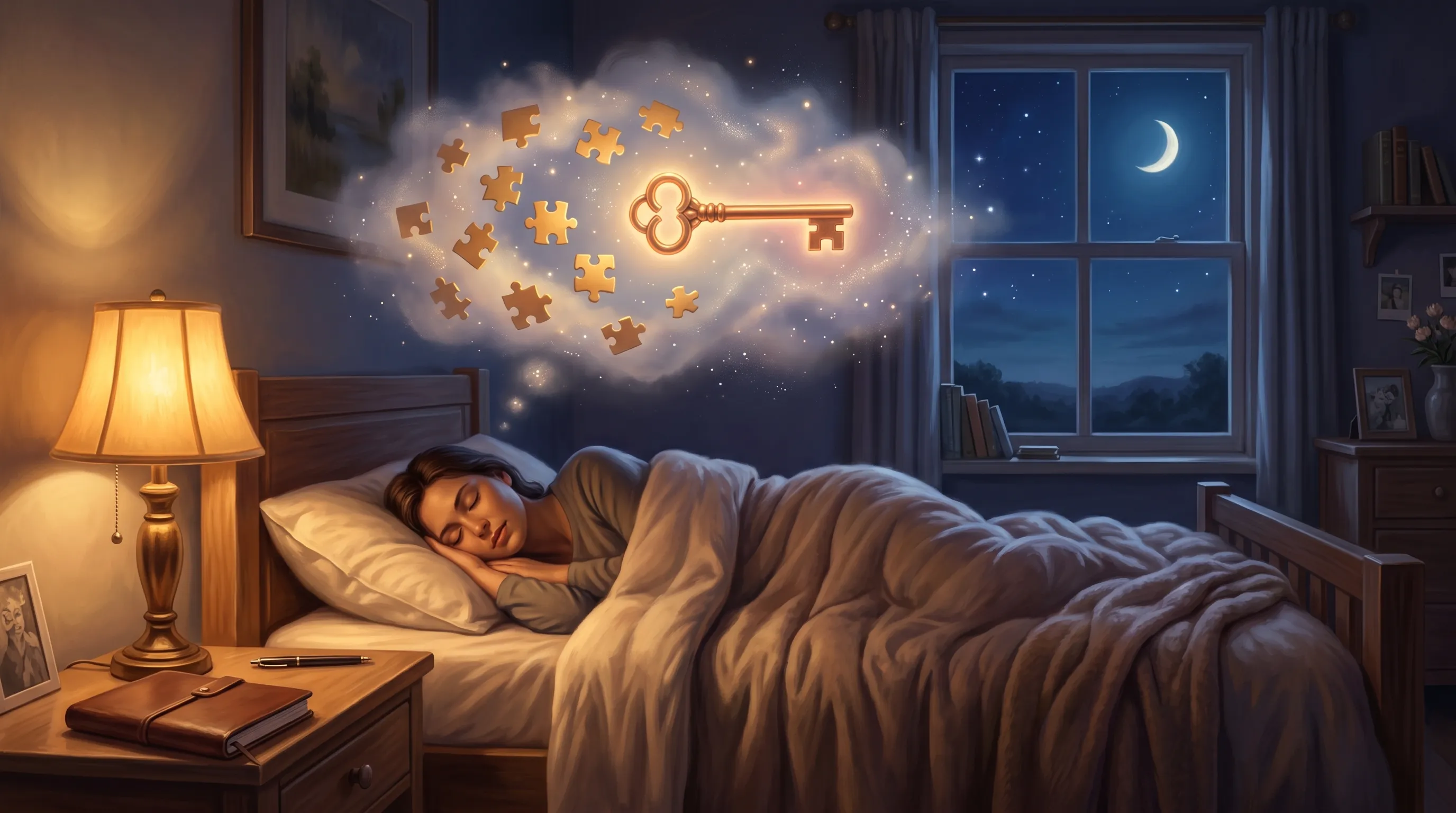 Como Pedir um Sonho Lúcido Para Resolver um Problema Enquanto Você Dorme