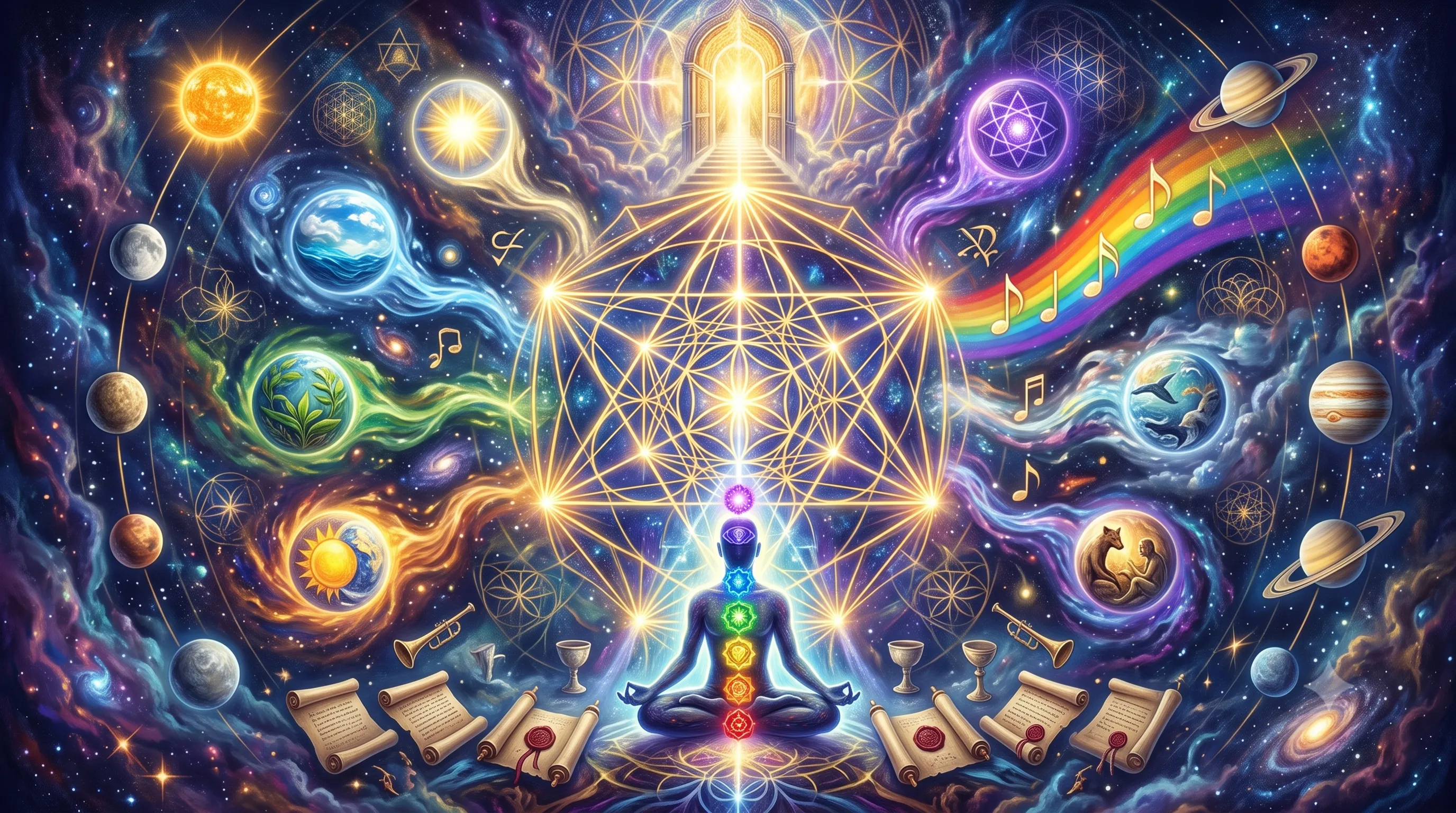 O Mistério do Número 7: Geometria Sagrada e as Chaves Ocultas da Ascensão
