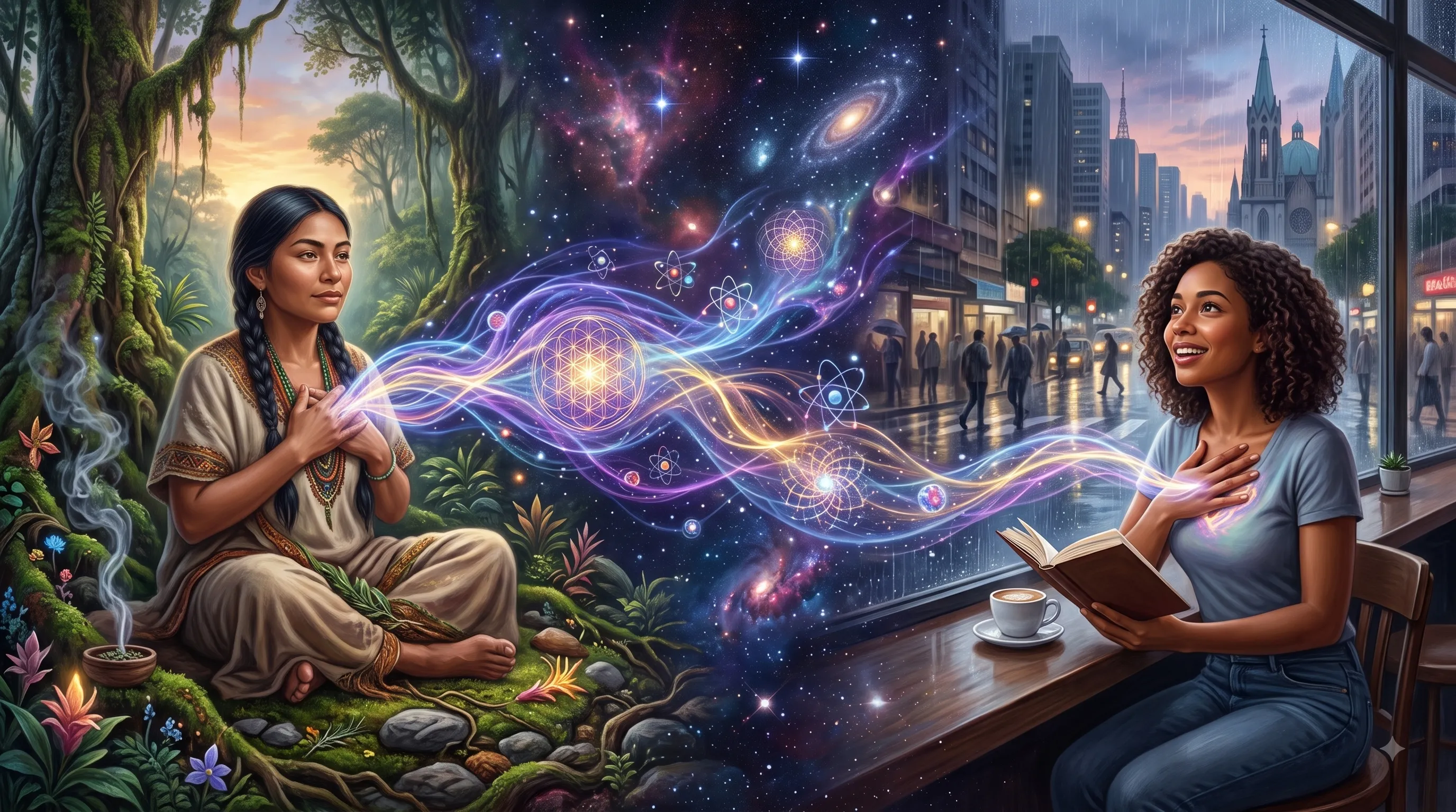 Como Suas Intenções Alcançam o Outro Sem Barreira de Tempo ou Espaço