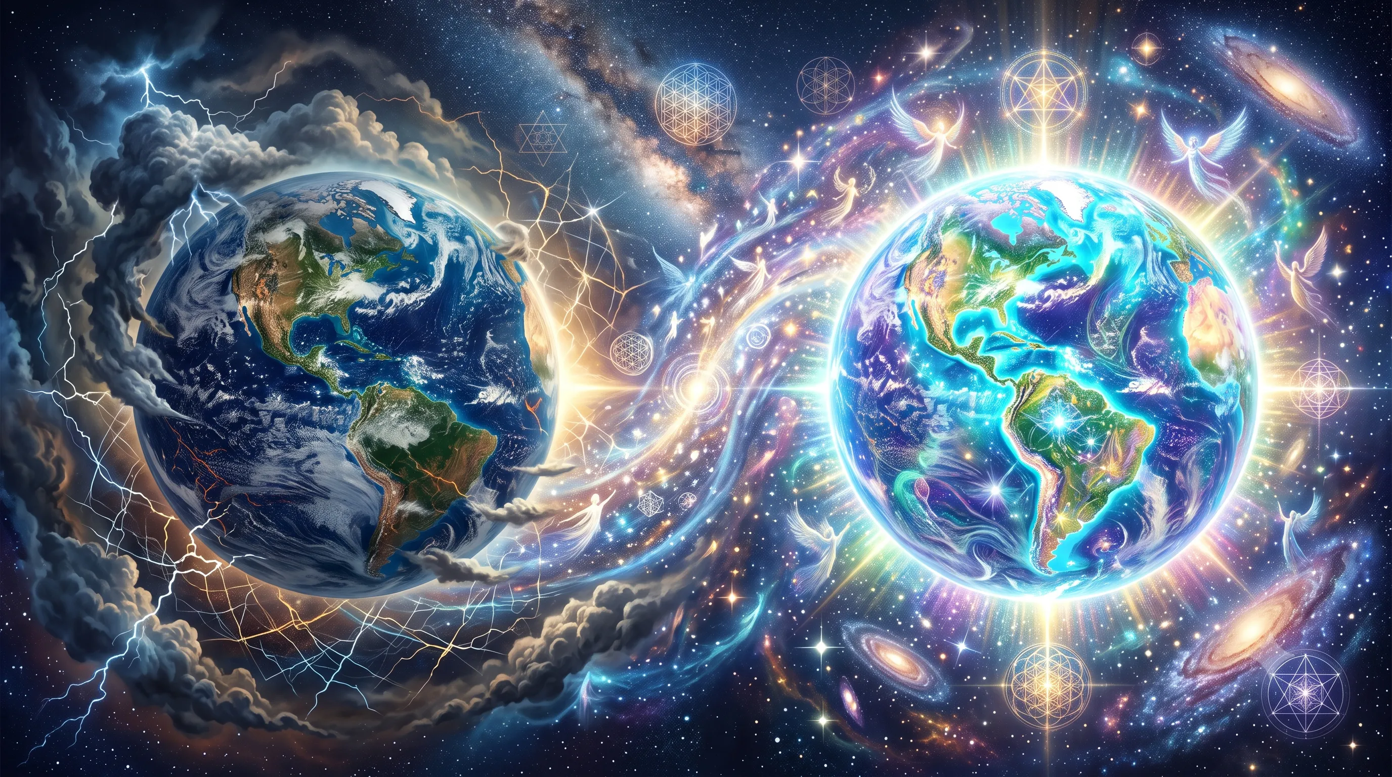 Transição Planetária: As Diferenças Entre as Realidades da Terra 3D e 5D