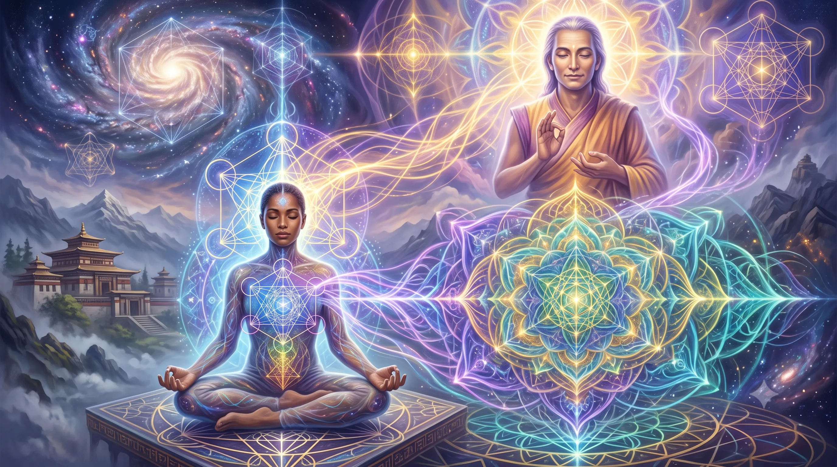 Iniciações do Corpo de Luz: O Que o Mestre Djwhal Khul Ensina sobre Seus Níveis Ocultos