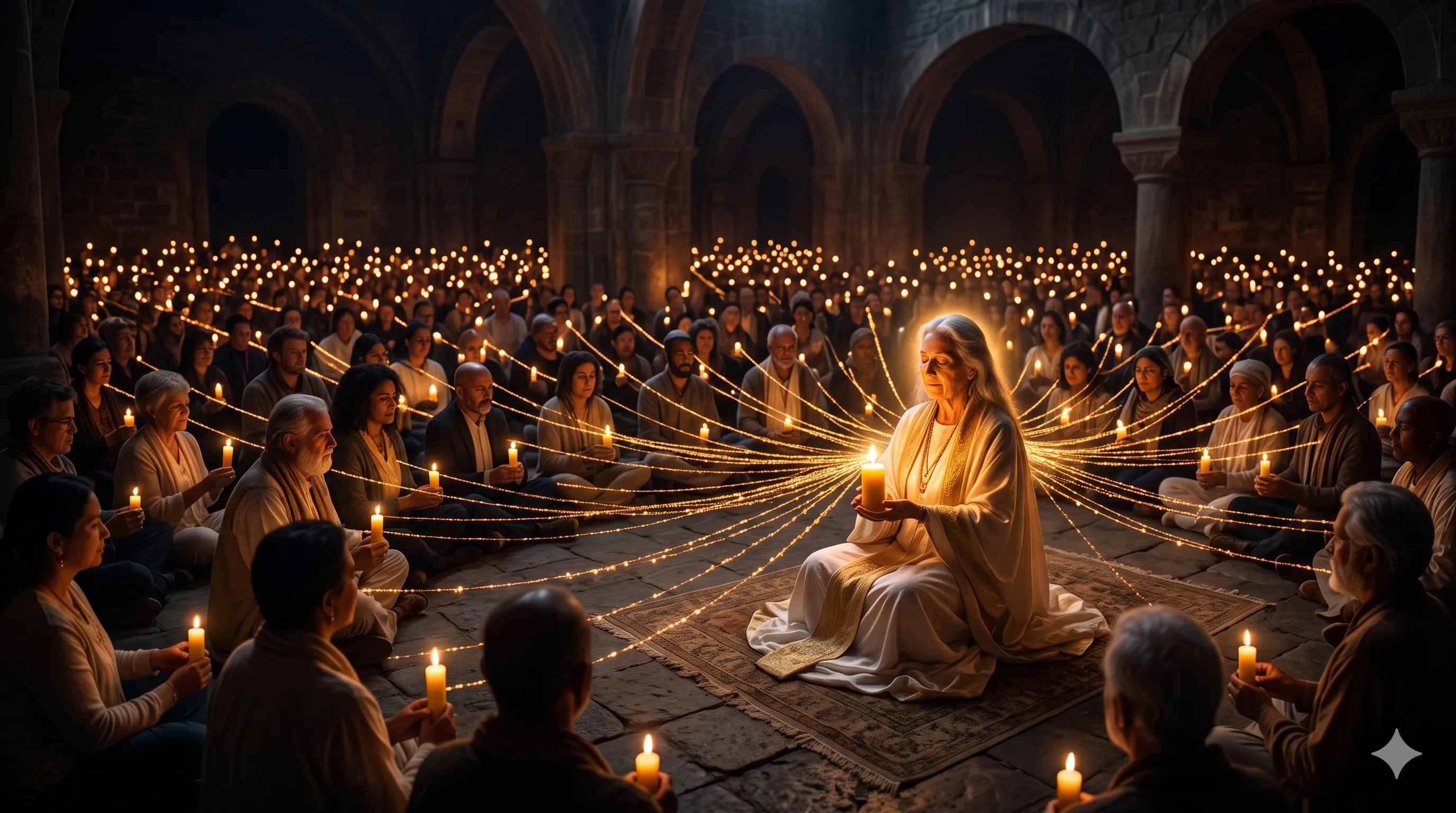 A Teia da Luz: Como uma Única Alma Iluminada Transforma o Mundo